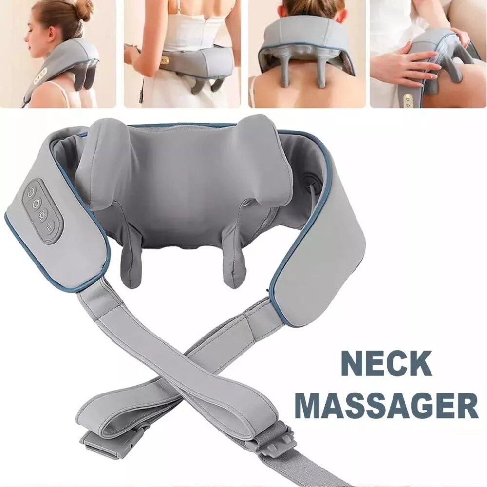 Shiatsu Neck and Back Massager, Muscle Deep Tissu Pain Relief-Office, Home & Car